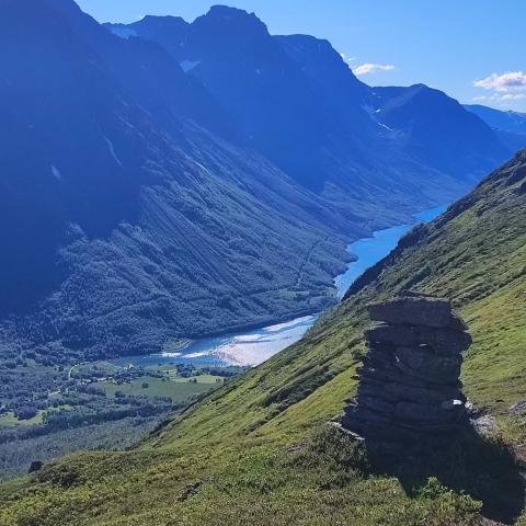 Blick Richtung Kjosen